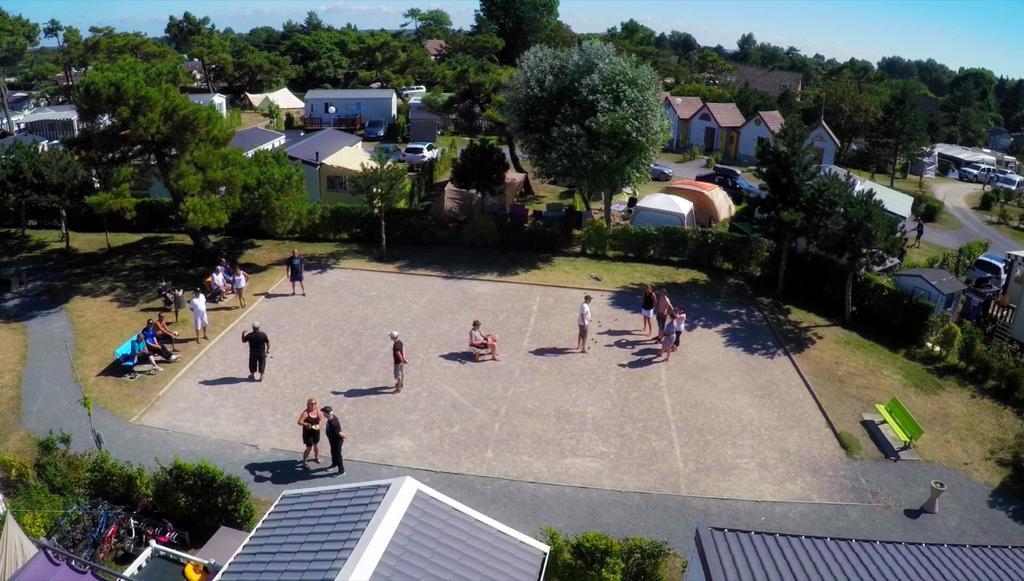 Camping Paradis Les Galets De La Molliere Кайё-сюр-Мер Экстерьер фото